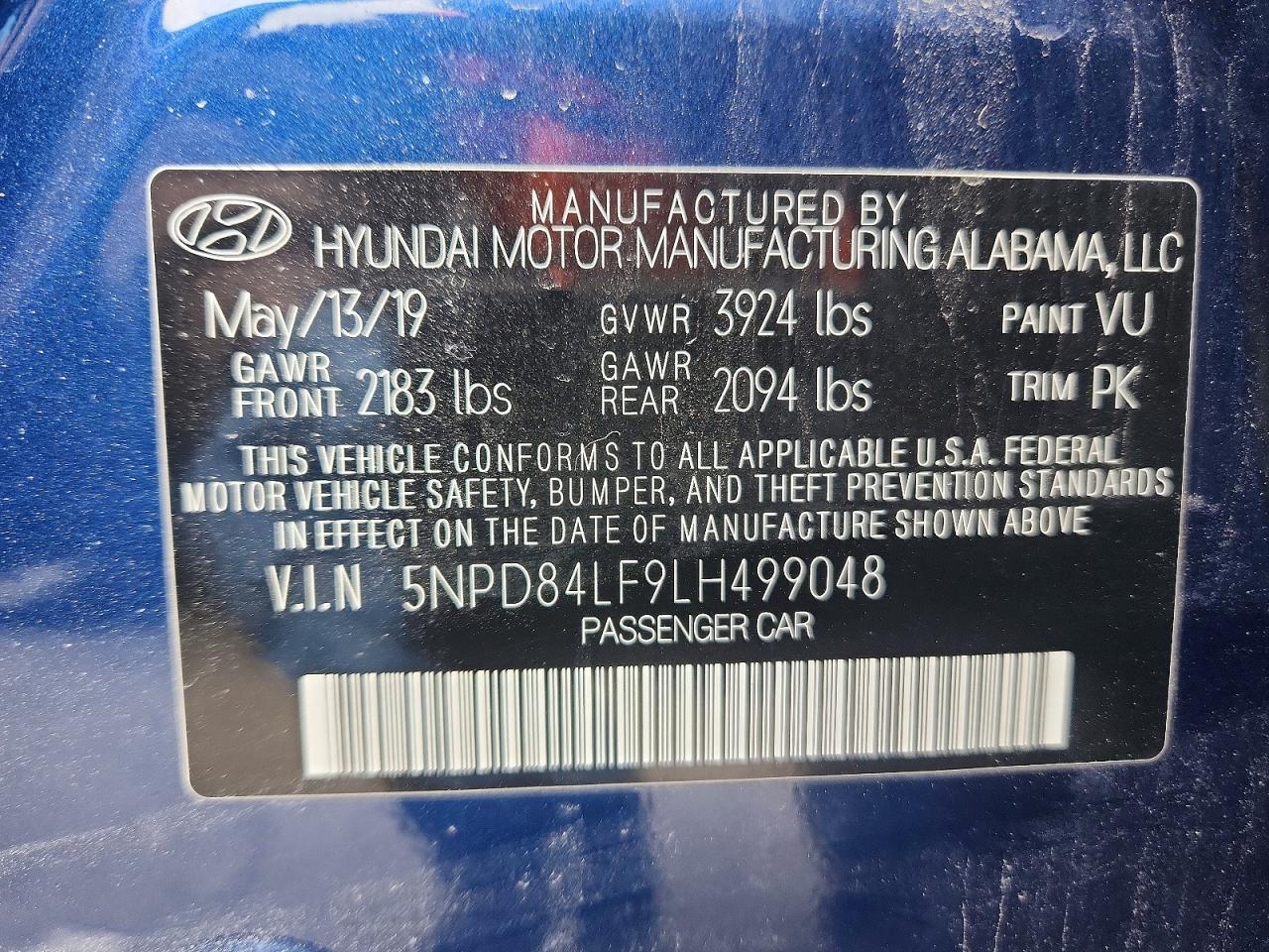 2020 HYUNDAI ELANTRA SEL photo 23