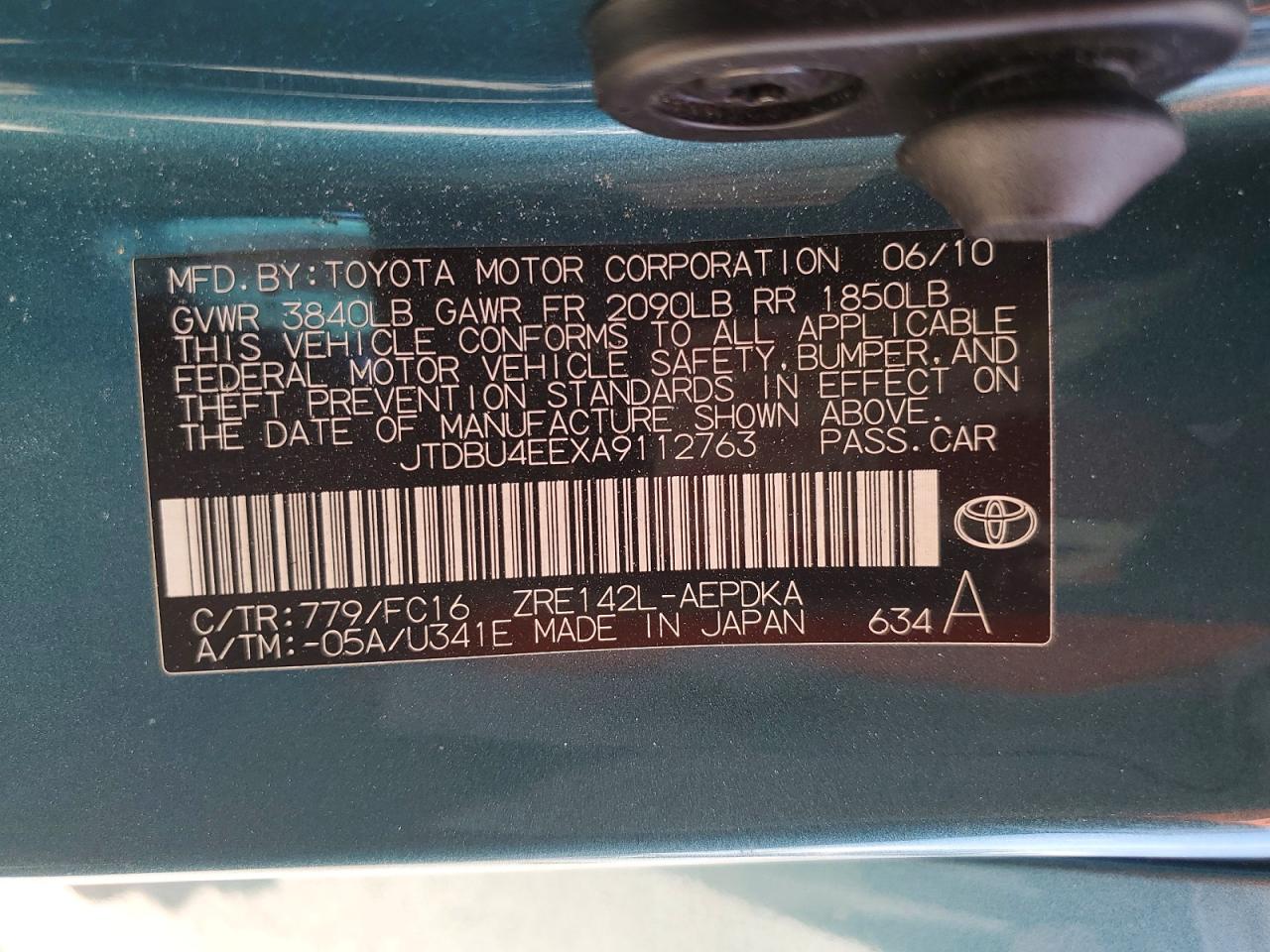 2010 TOYOTA COROLLA LE photo 23