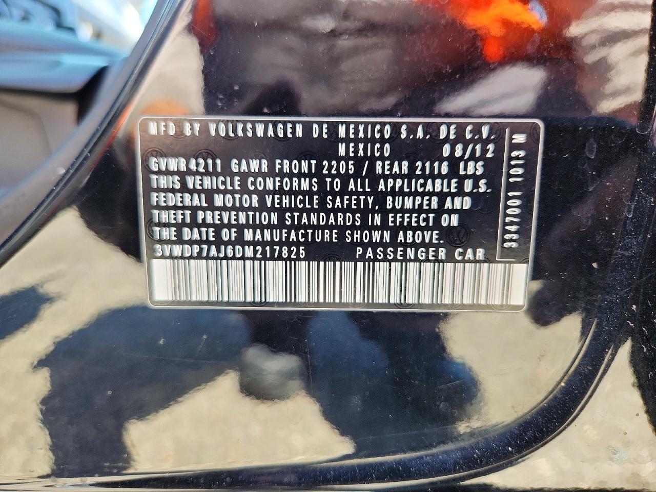 2013 VOLKSWAGEN JETTA SE photo 23