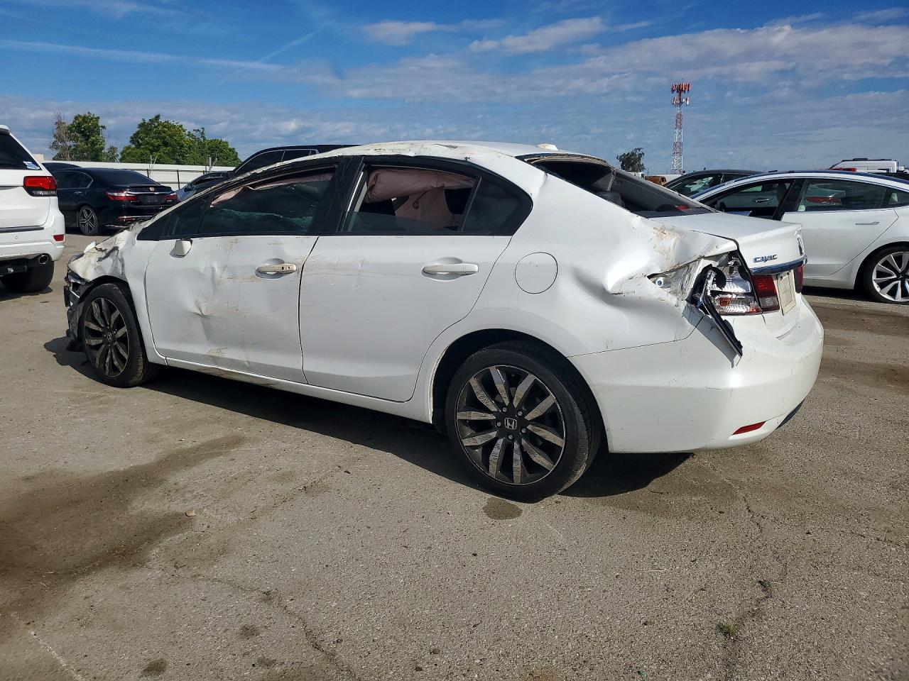 2014 HONDA CIVIC EXL photo 4