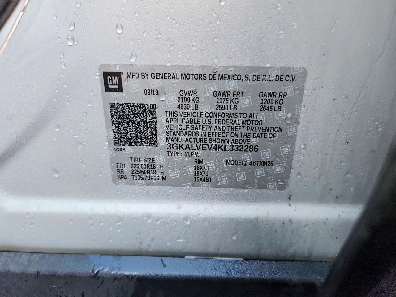 2019 GMC TERRAIN SLT photo 13