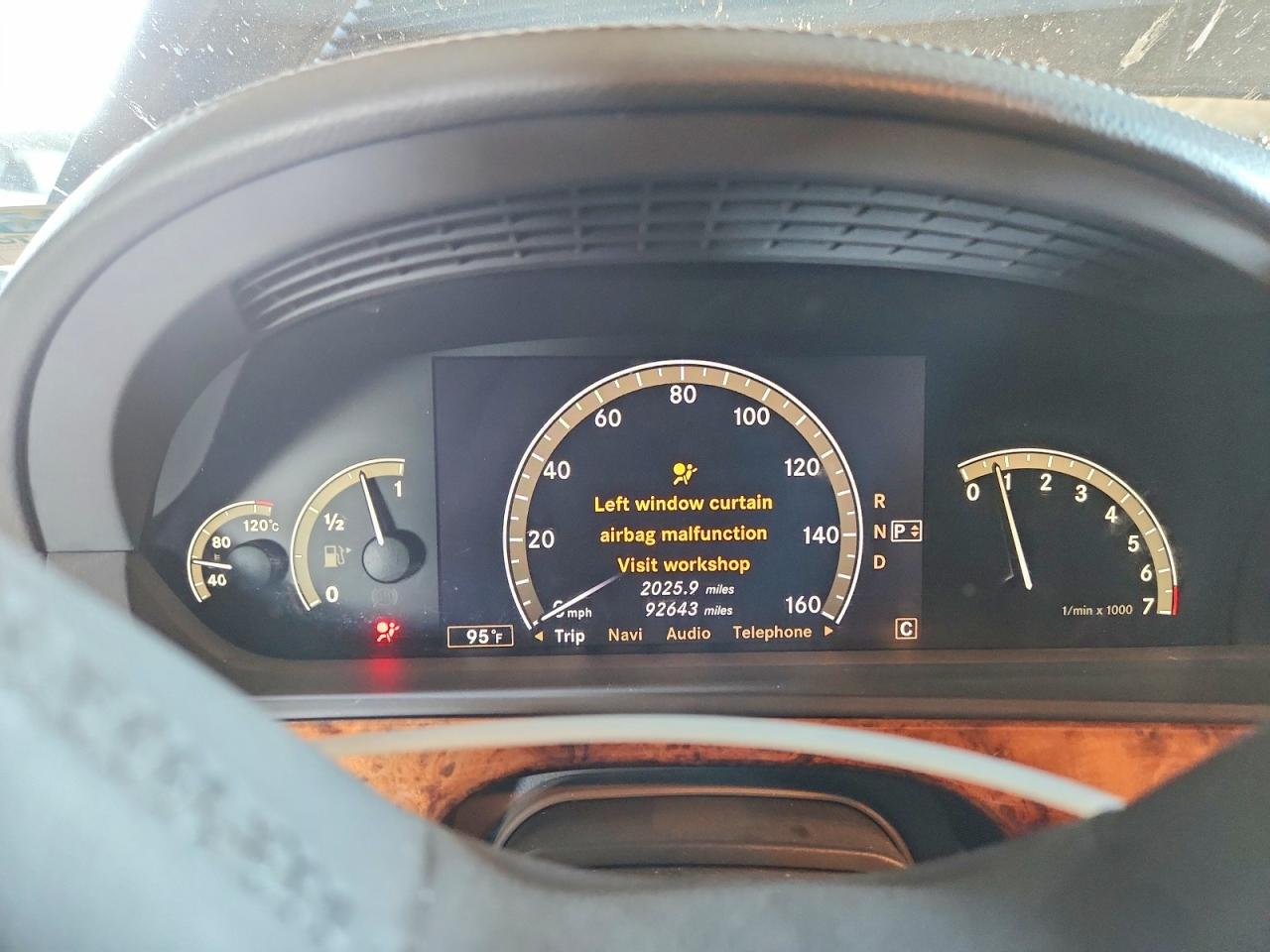 2007 MERCEDES-BENZ S 550 photo 9