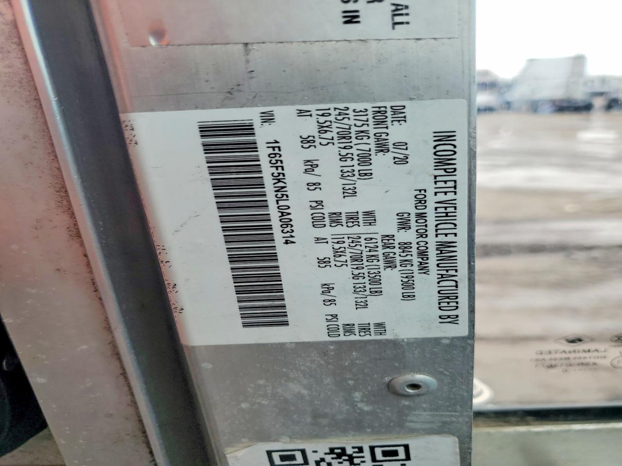 2020 FORD F59 DELIVERY VAN photo 25