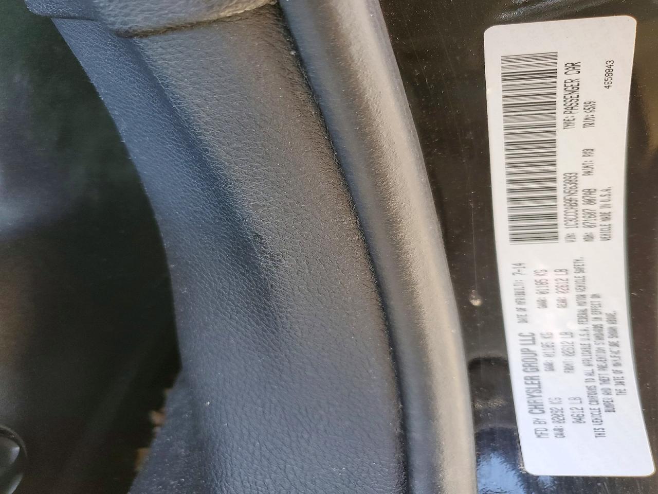 2015 CHRYSLER 200 LIMITED photo 34