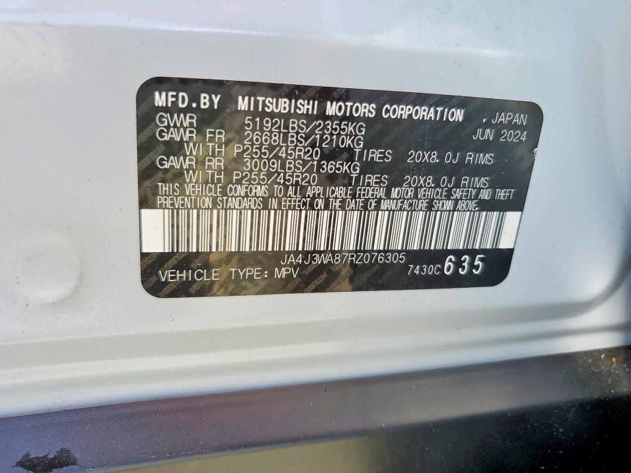 2024 MITSUBISHI OUTLANDER SEL photo 23