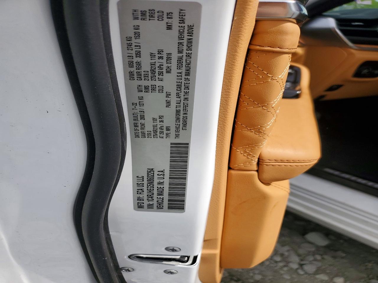 2022 JEEP GRAND CHEROKEE SUMMIT photo 25