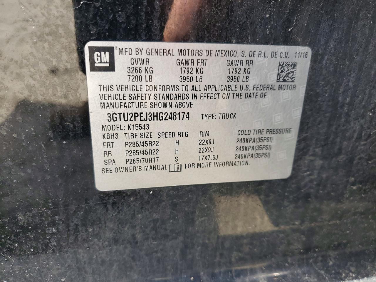 2017 GMC SIERRA K1500 DENALI photo 34