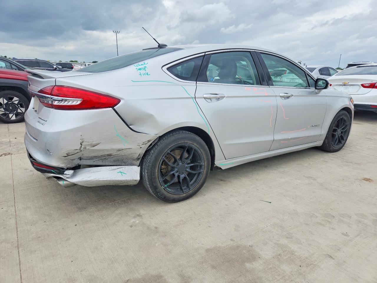 2017 FORD FUSION TITANIUM HEV photo 5