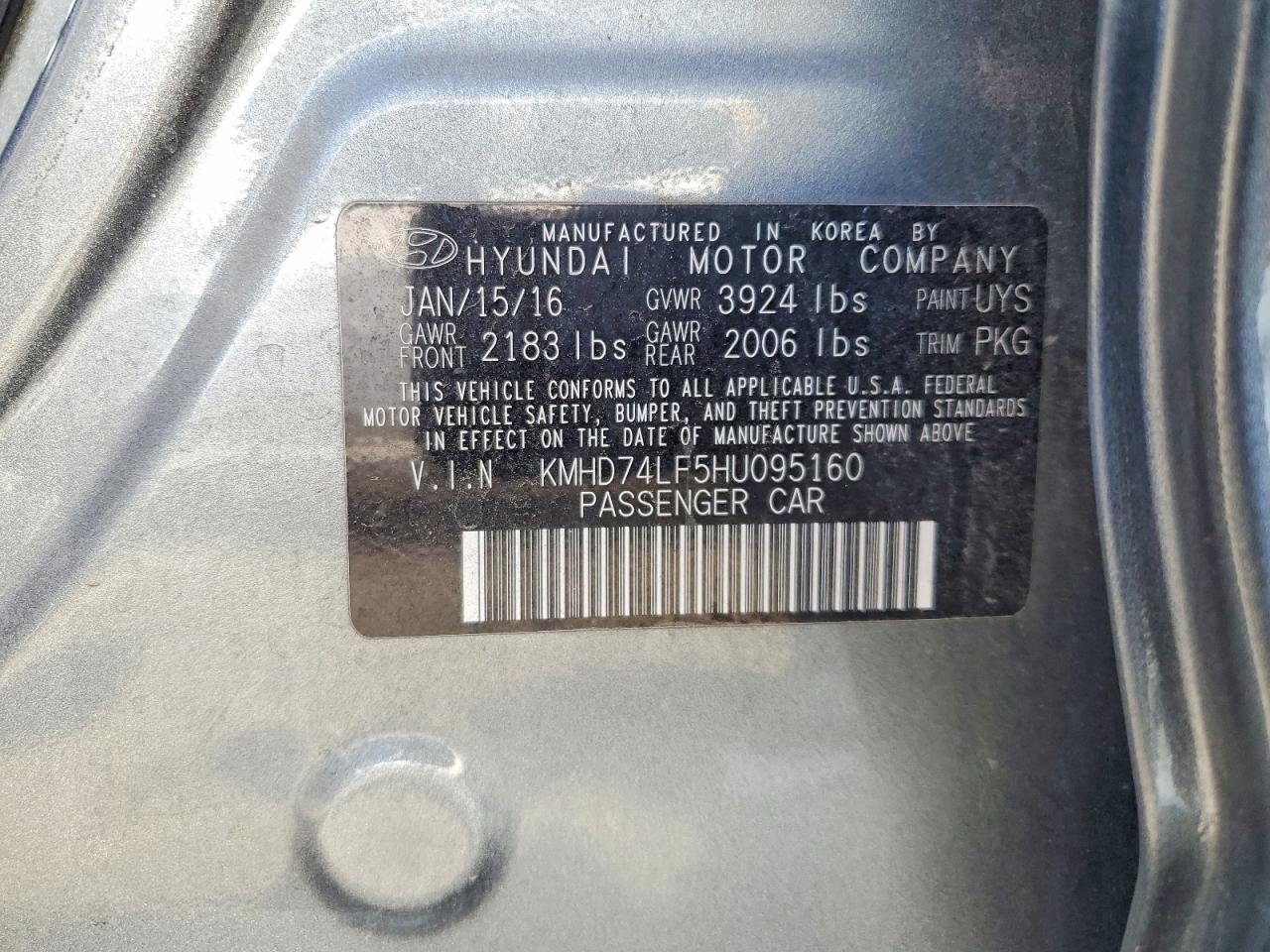 2017 HYUNDAI ELANTRA SE photo 25