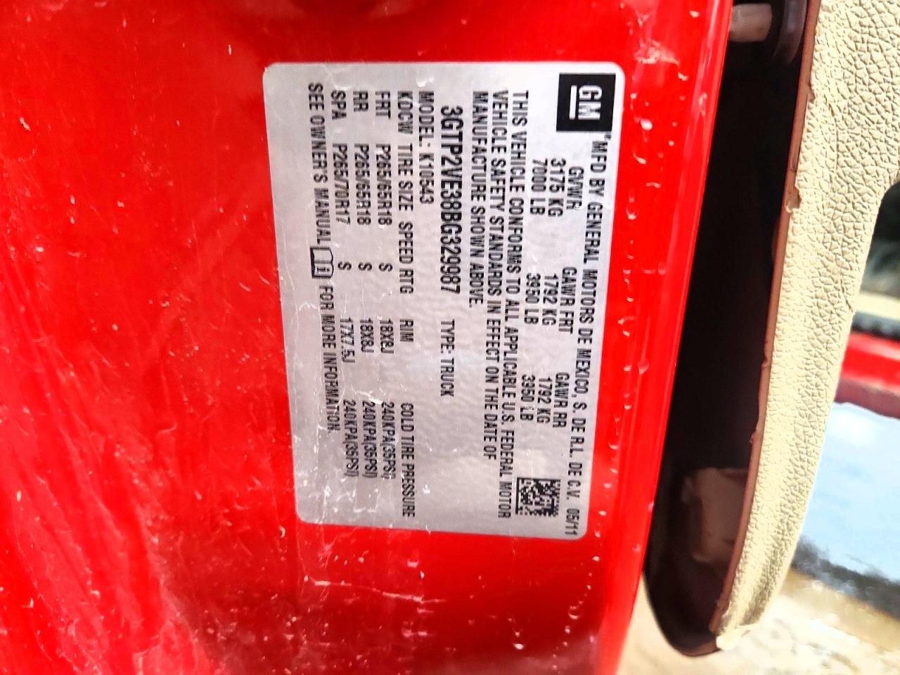 2011 GMC SIERRA K1500 SLE photo 23