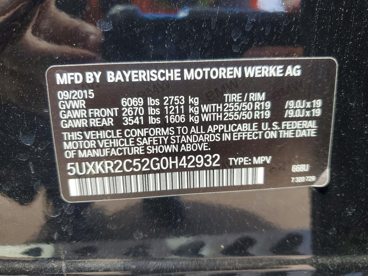 2016 BMW X5 SDRIVE35I photo 23