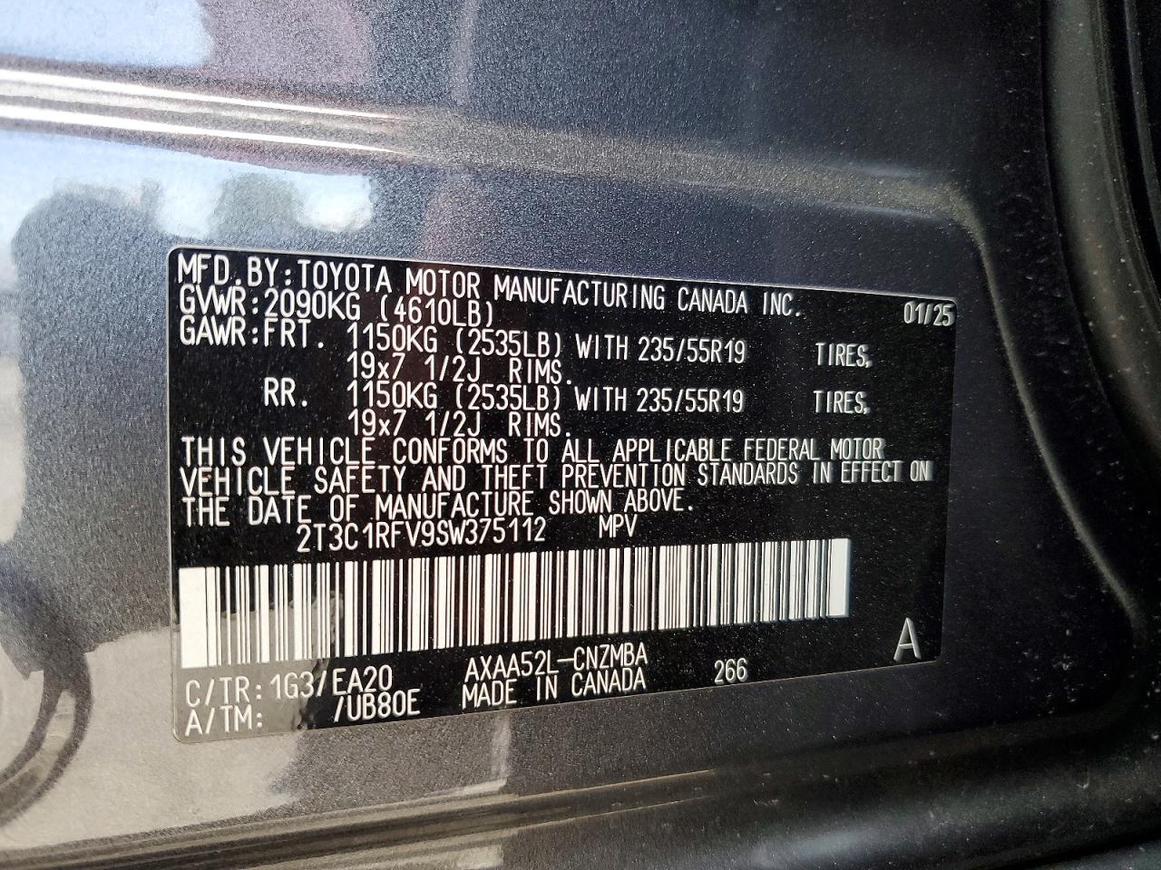 2025 TOYOTA RAV4 XLE PREMIUM photo 25