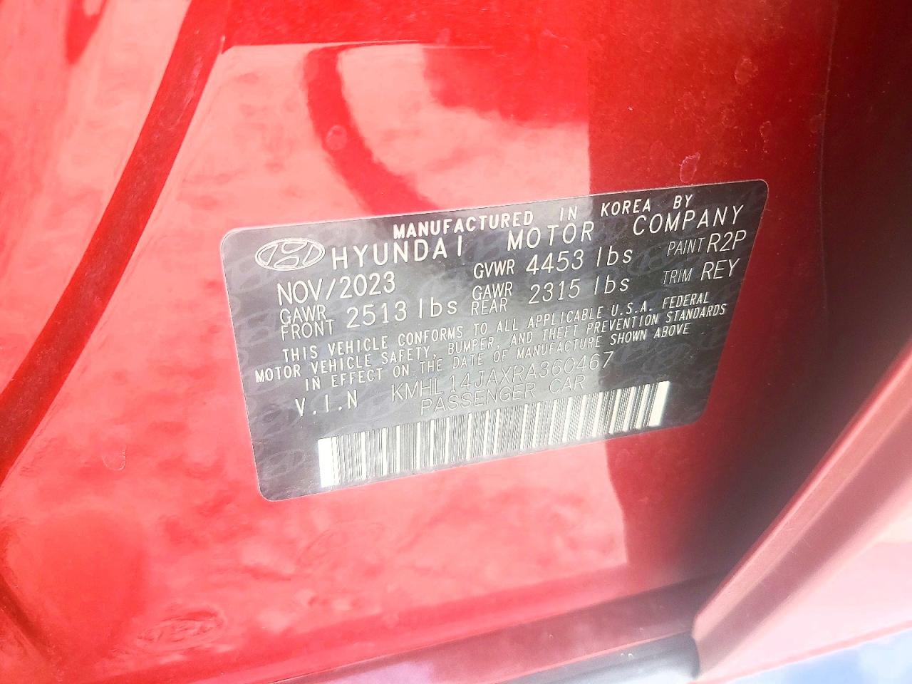 2024 HYUNDAI SONATA SEL photo 37