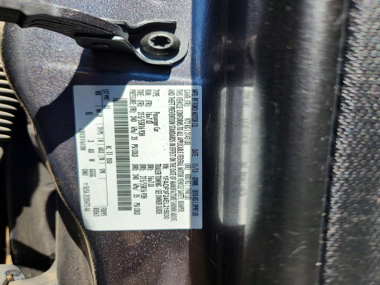 2014 FORD FOCUS SE photo 23