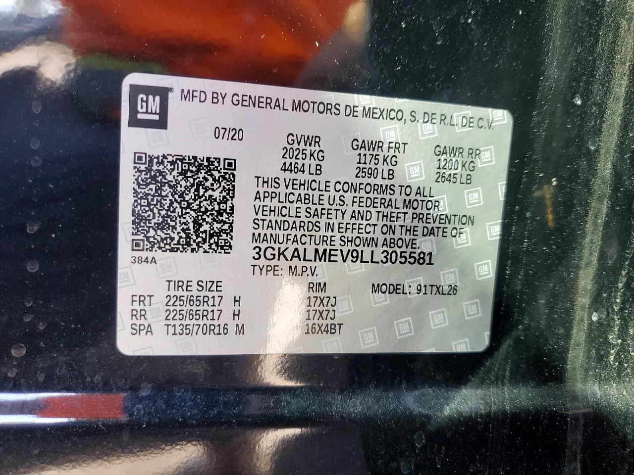 2020 GMC TERRAIN SLE photo 13