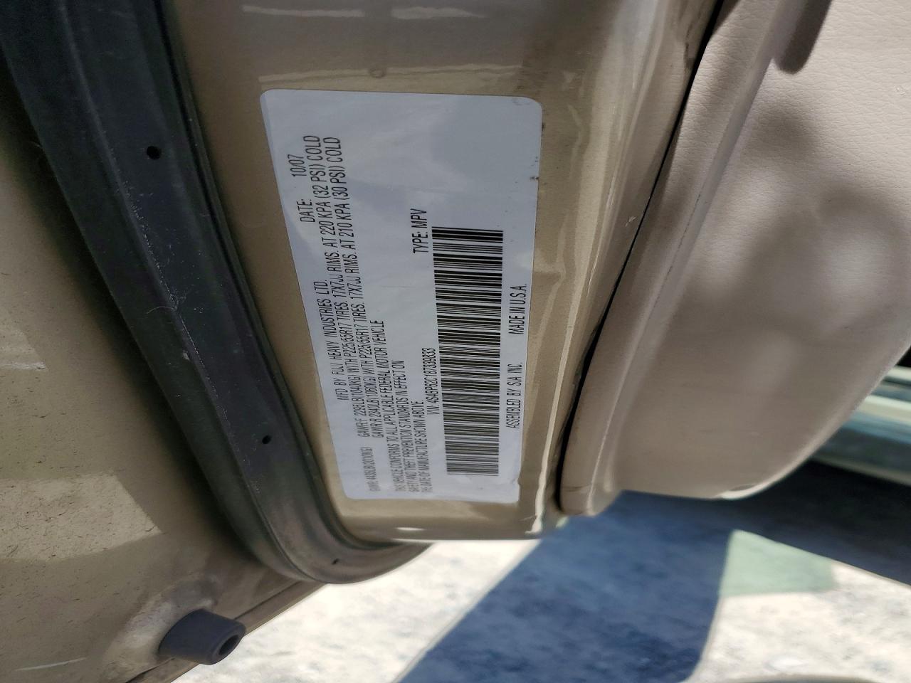 2008 SUBARU OUTBACK 2.5I LIMITED photo 23