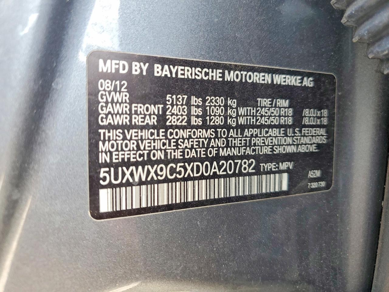 2013 BMW X3 XDRIVE28I photo 37