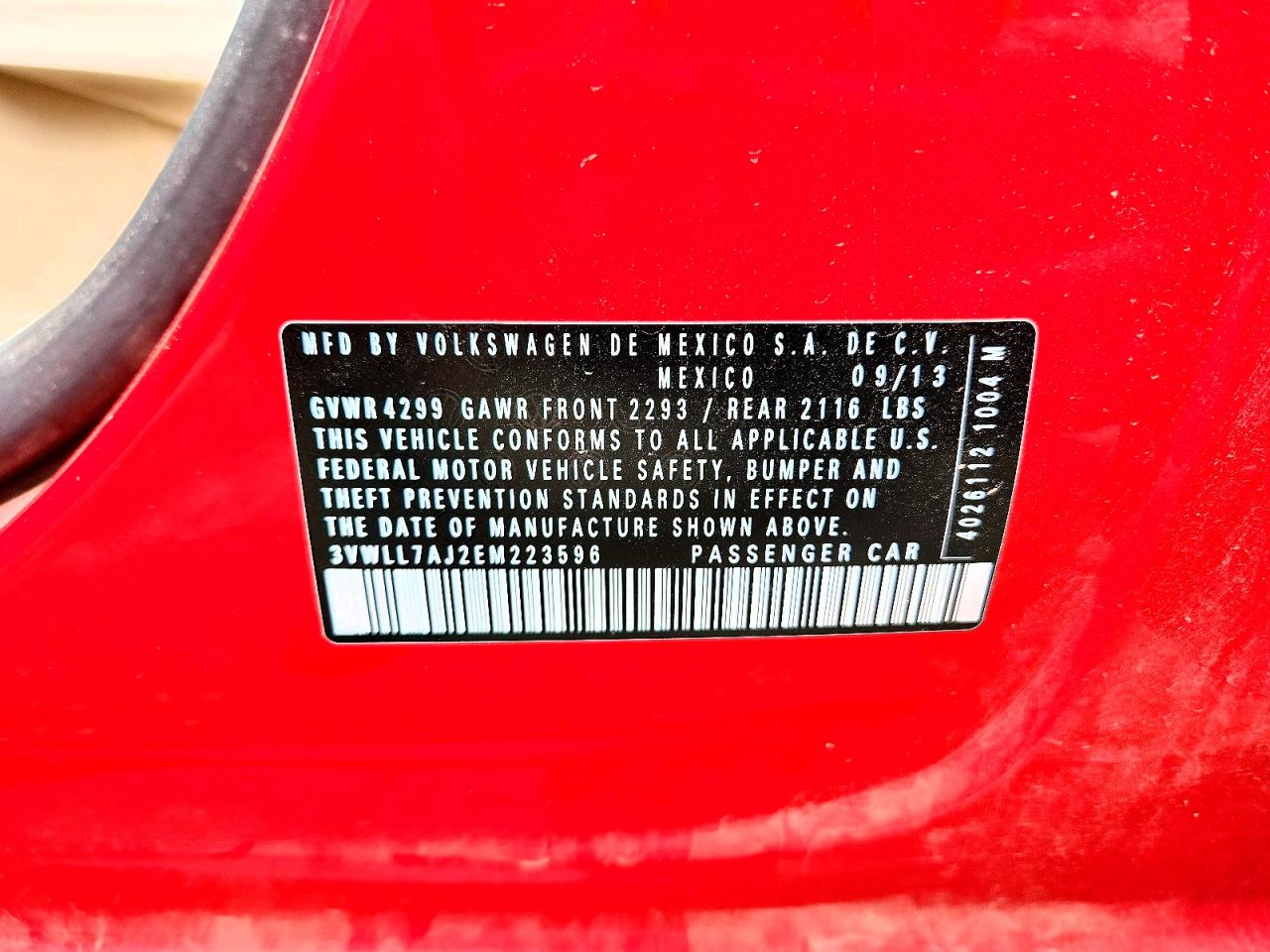 2014 VOLKSWAGEN JETTA TDI photo 23