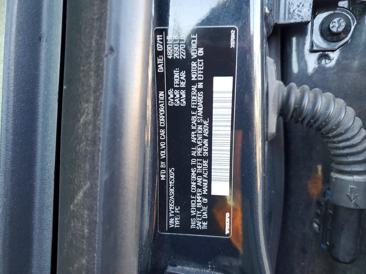 2012 VOLVO S80 3.2 photo 23