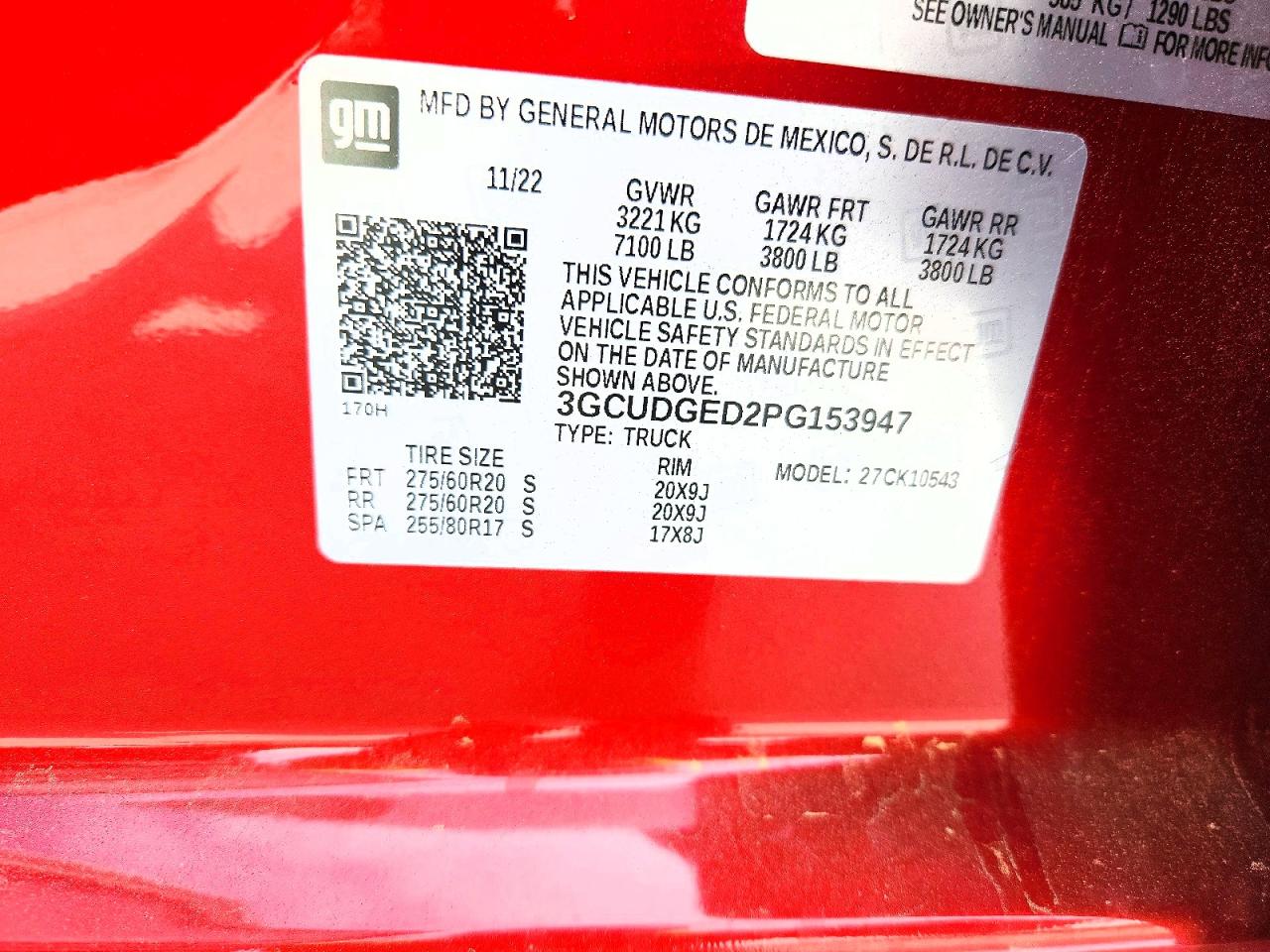 2023 CHEVROLET SILVERADO K1500 LTZ photo 12
