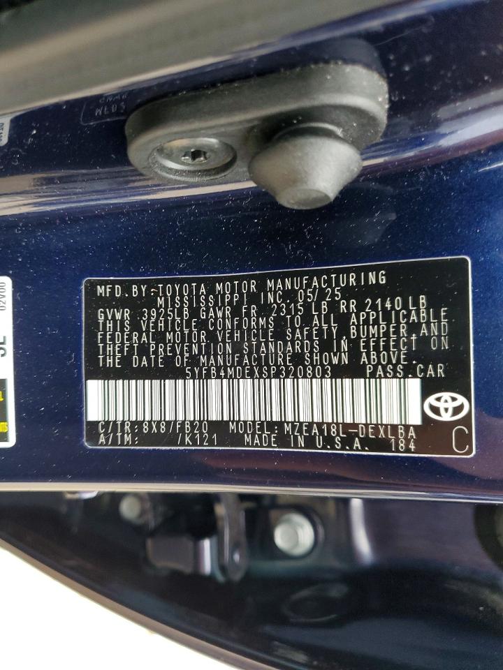 2025 TOYOTA COROLLA LE photo 34