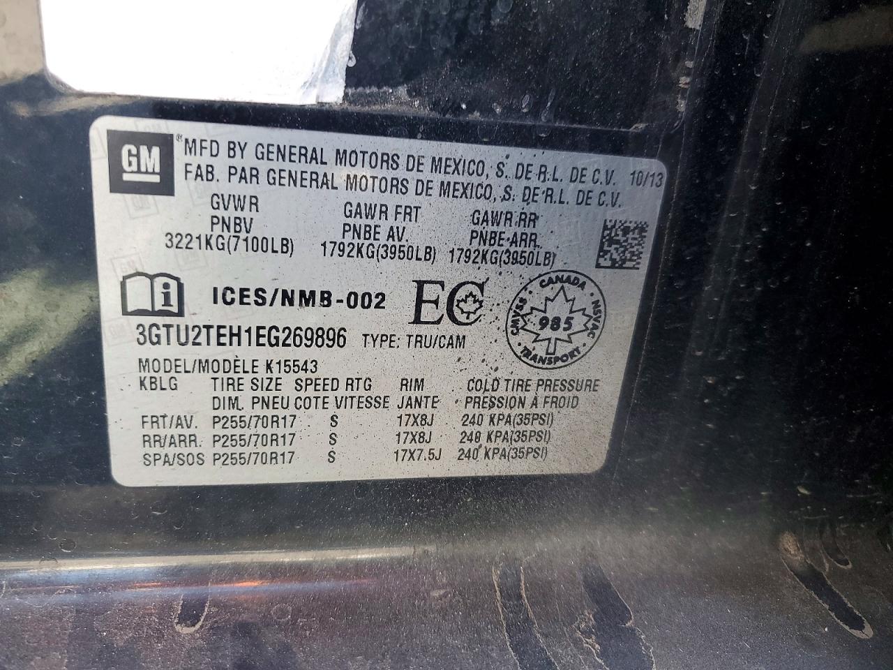 2014 GMC SIERRA K1500 photo 23