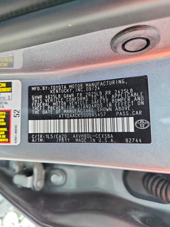 2025 TOYOTA CAMRY SE photo 37