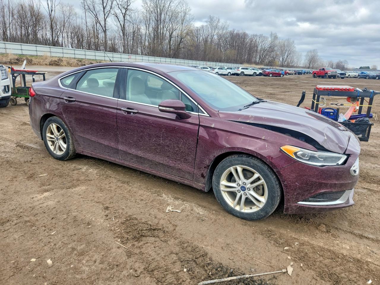 2018 FORD FUSION SE photo 7