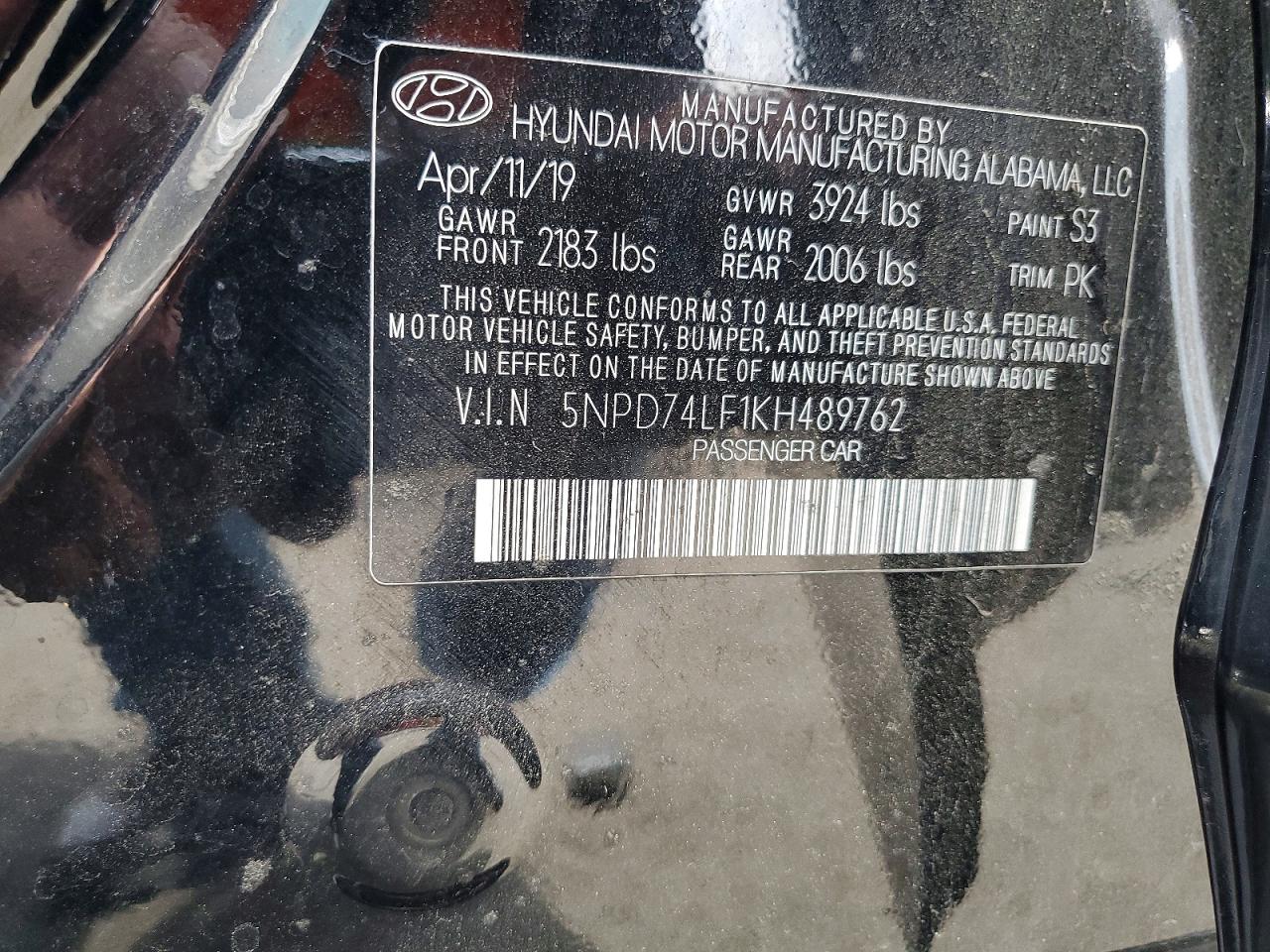 2019 HYUNDAI ELANTRA SE photo 23