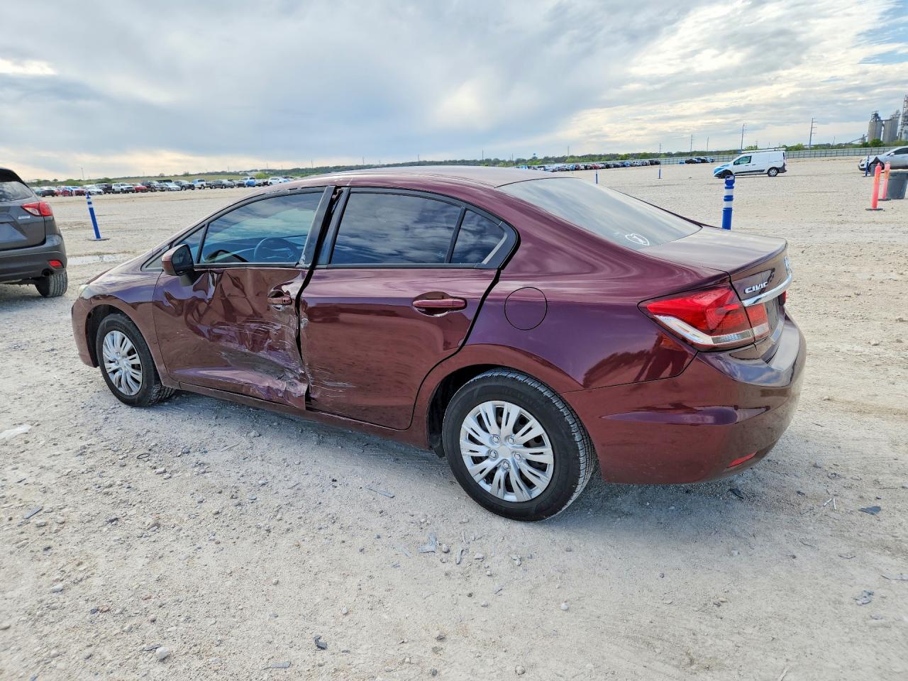 2014 HONDA CIVIC LX photo 3