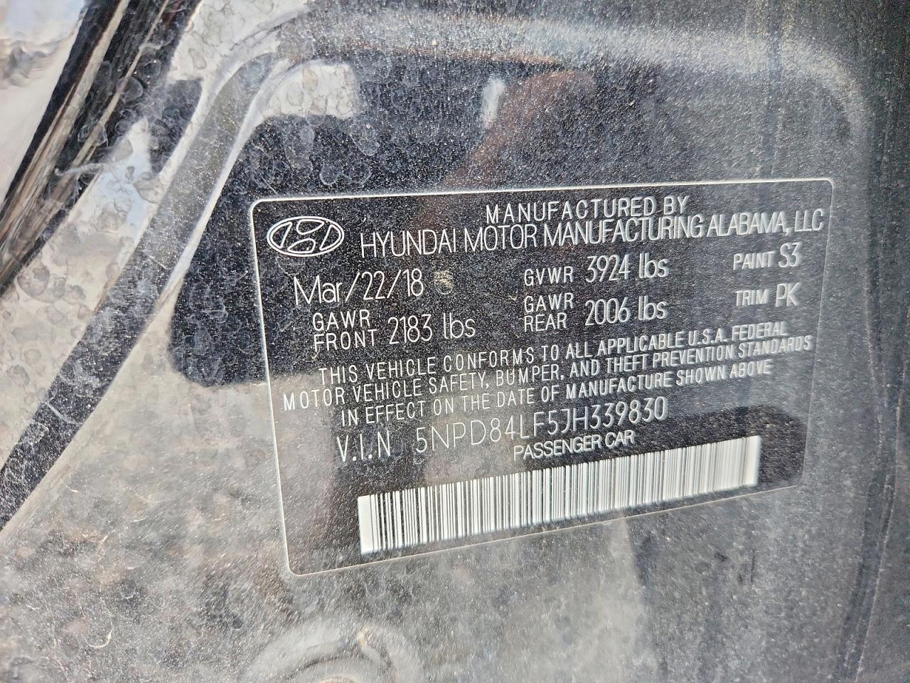 2018 HYUNDAI ELANTRA photo 25