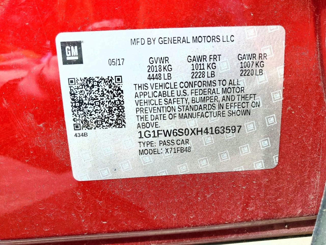 2017 CHEVROLET BOLT EV LT photo 12