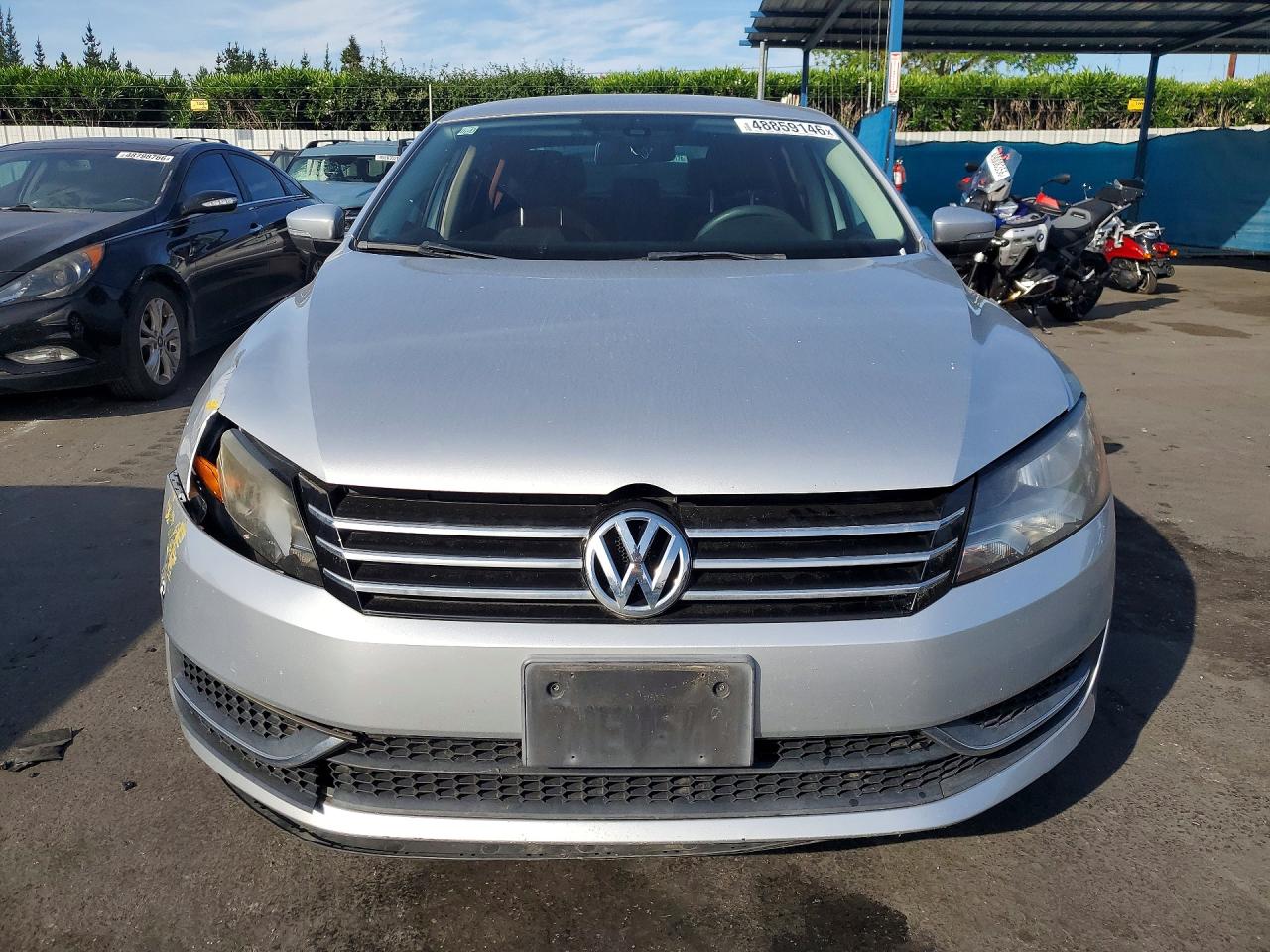 2014 VOLKSWAGEN PASSAT S photo 9
