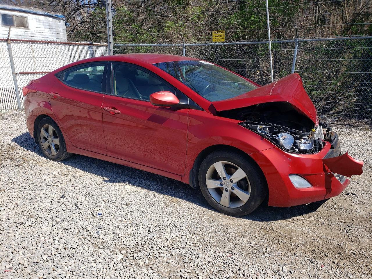 2013 HYUNDAI ELANTRA GLS photo 10