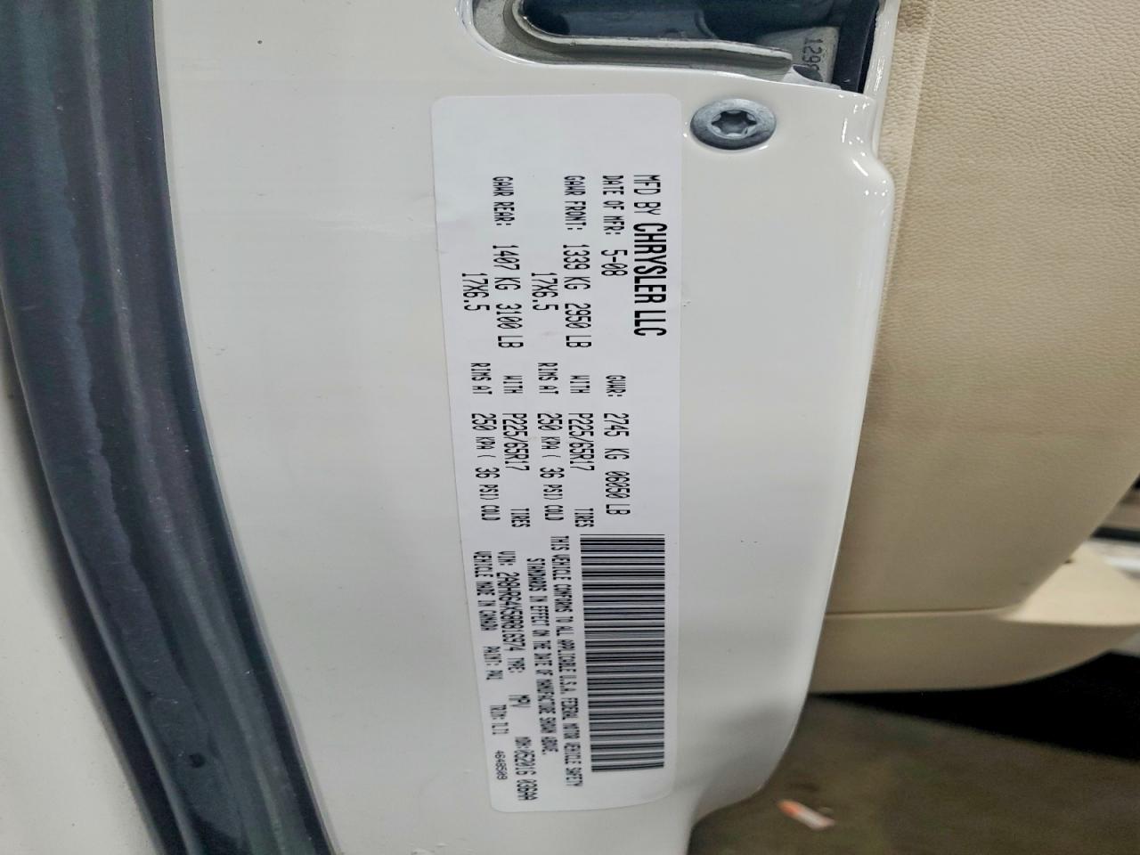 2008 CHRYSLER TOWN & COUNTRY LIMITED photo 37