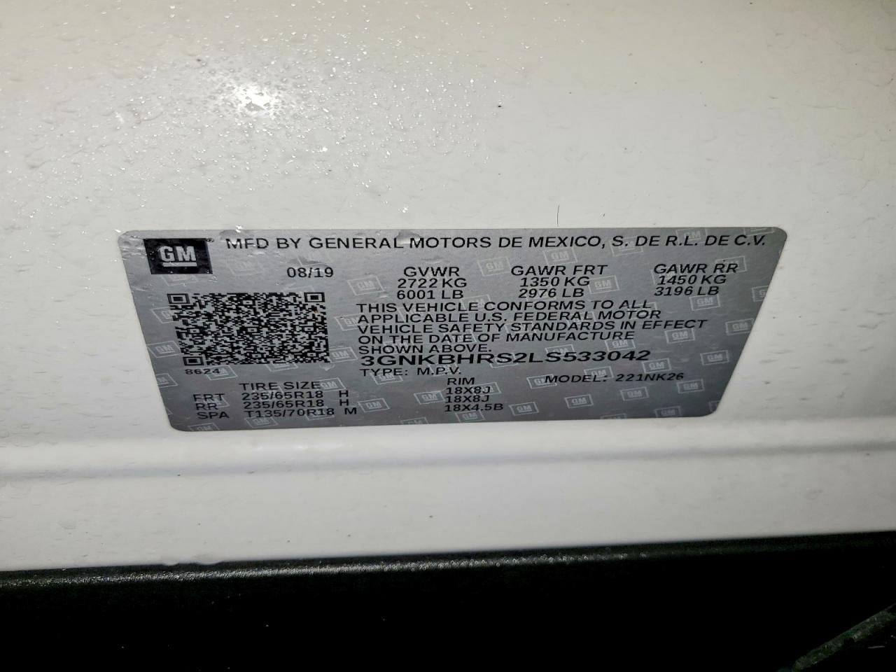 2020 CHEVROLET BLAZER 2LT photo 25