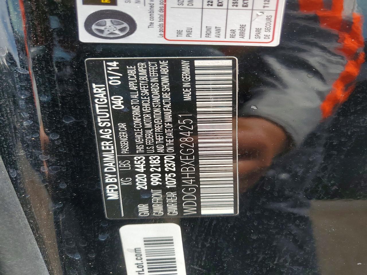 2014 MERCEDES-BENZ C 250 photo 34