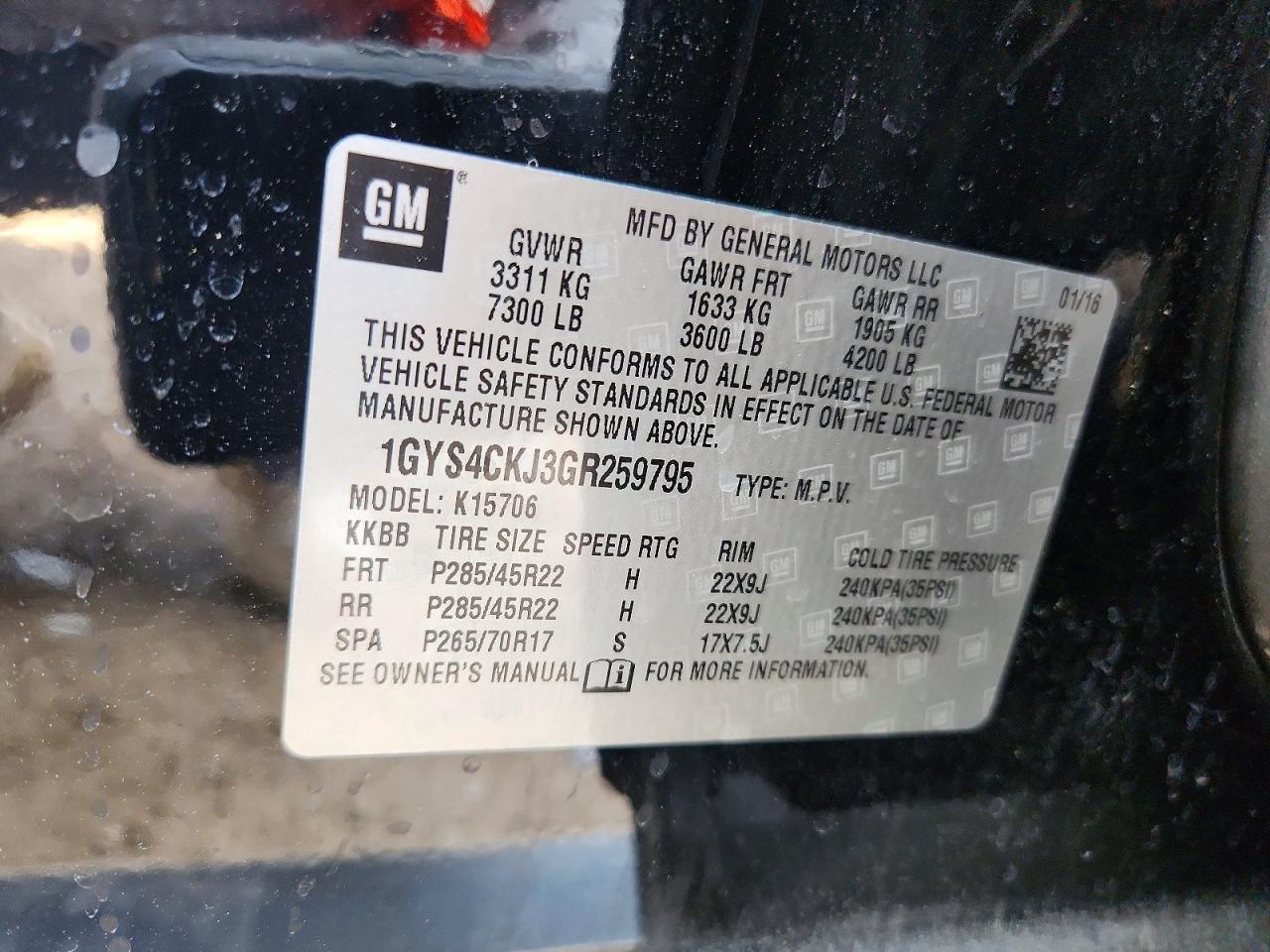 2016 CADILLAC ESCALADE PREMIUM photo 27