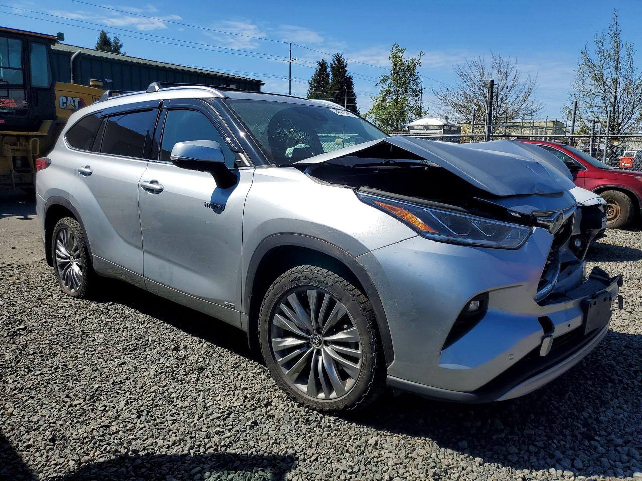 2021 TOYOTA HIGHLANDER HYBRID PLATINUM photo 4