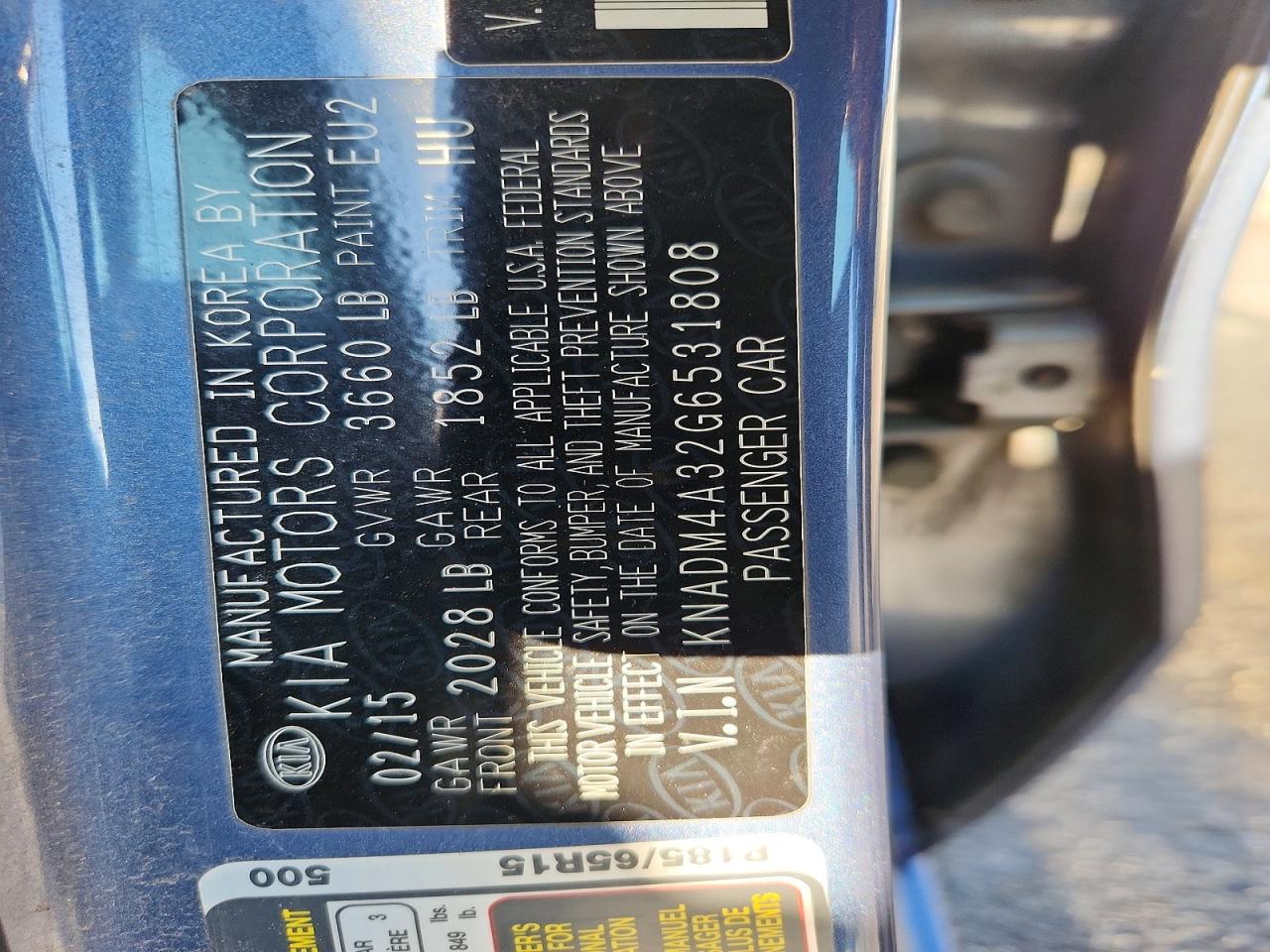 2016 KIA RIO LX photo 37