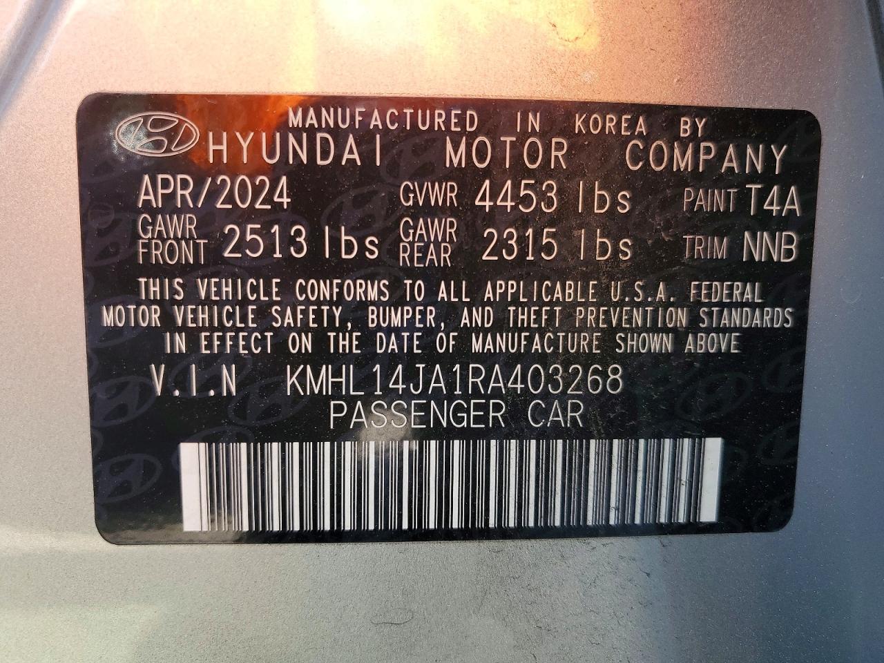2024 HYUNDAI SONATA SEL photo 23