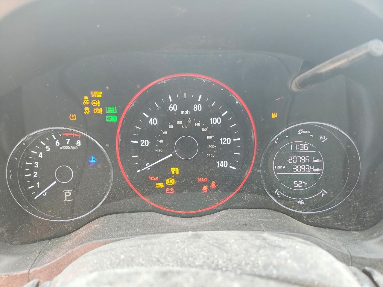 2016 HONDA HR-V EXL photo 9