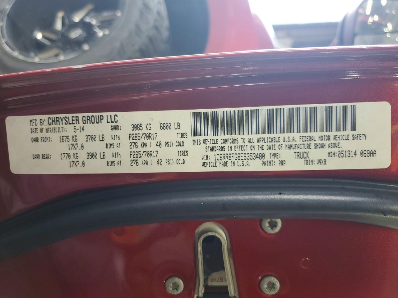 2014 RAM 1500 ST photo 23