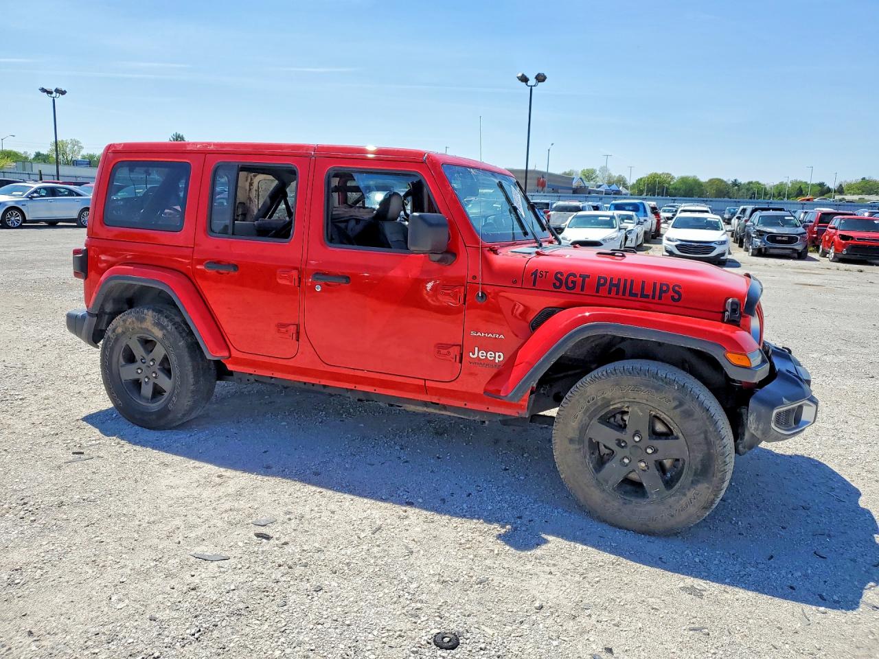2018 JEEP WRANGLER UNLIMITED SAHARA photo 7