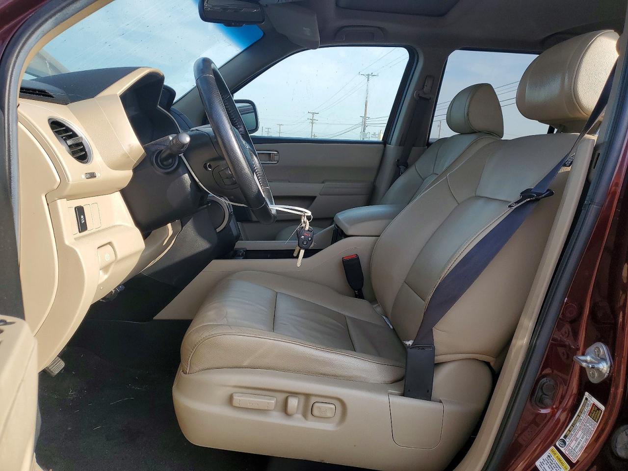 2012 HONDA PILOT EXL photo 19