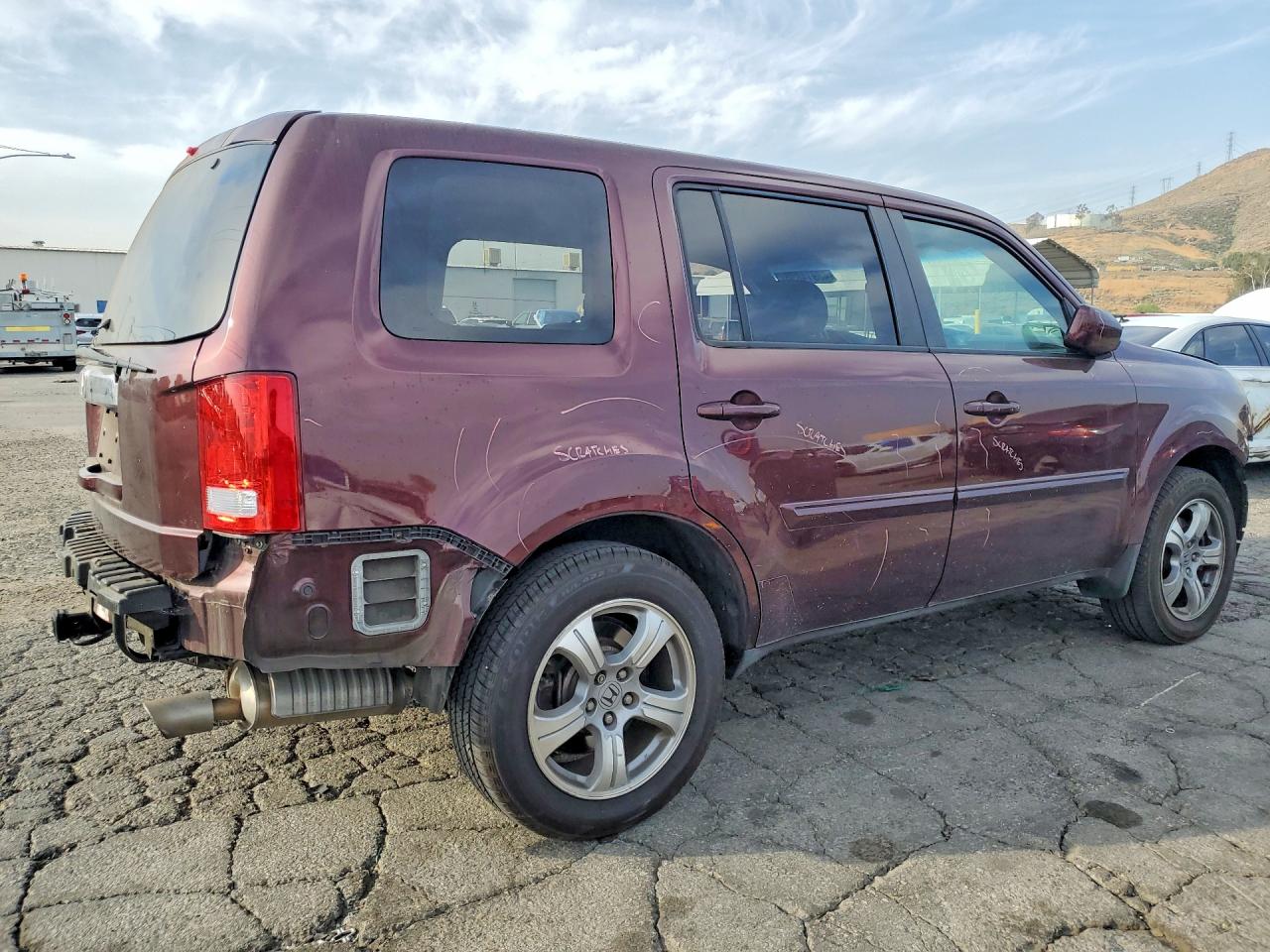 2012 HONDA PILOT EXL photo 7