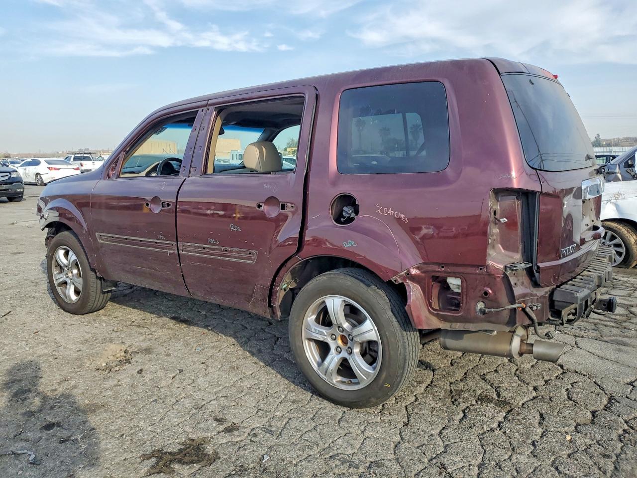 2012 HONDA PILOT EXL photo 4