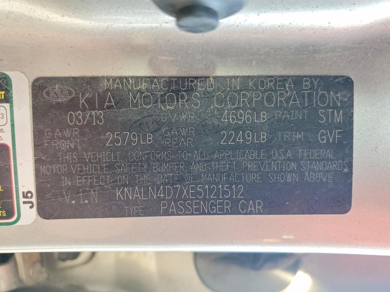 2014 KIA CADENZA PREMIUM photo 25