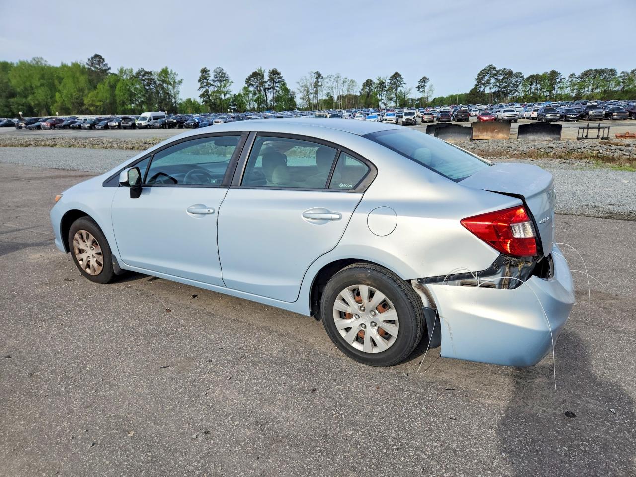 2012 HONDA CIVIC LX photo 4