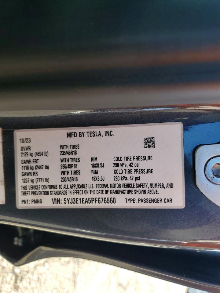 2023 TESLA MODEL 3 photo 23